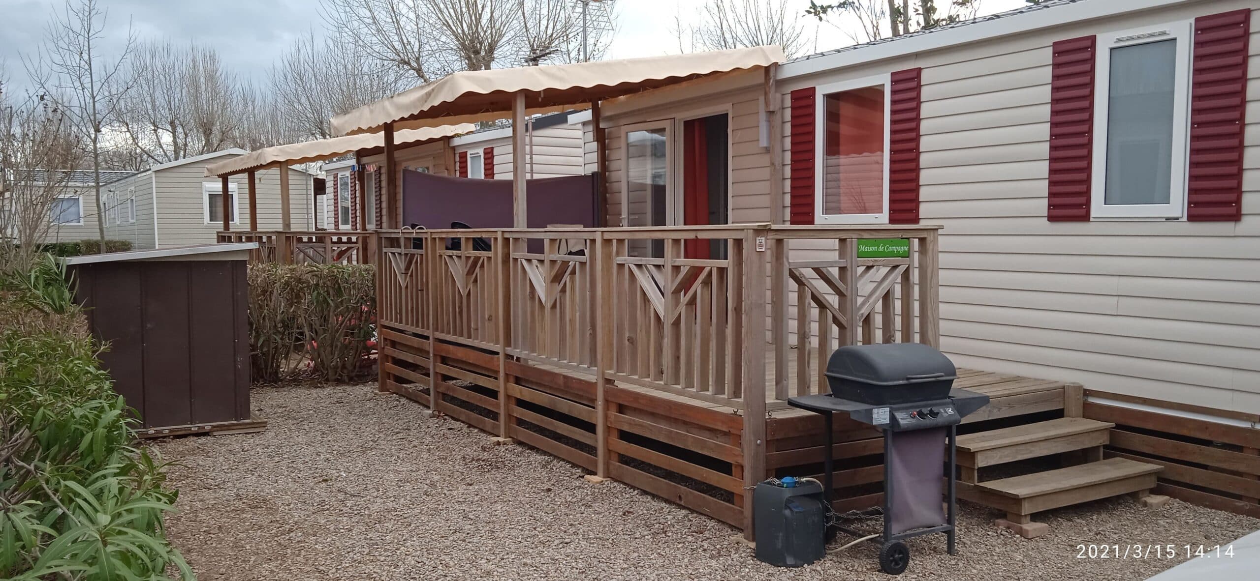 MOBILHOME deux chambres Loc' MobilHome